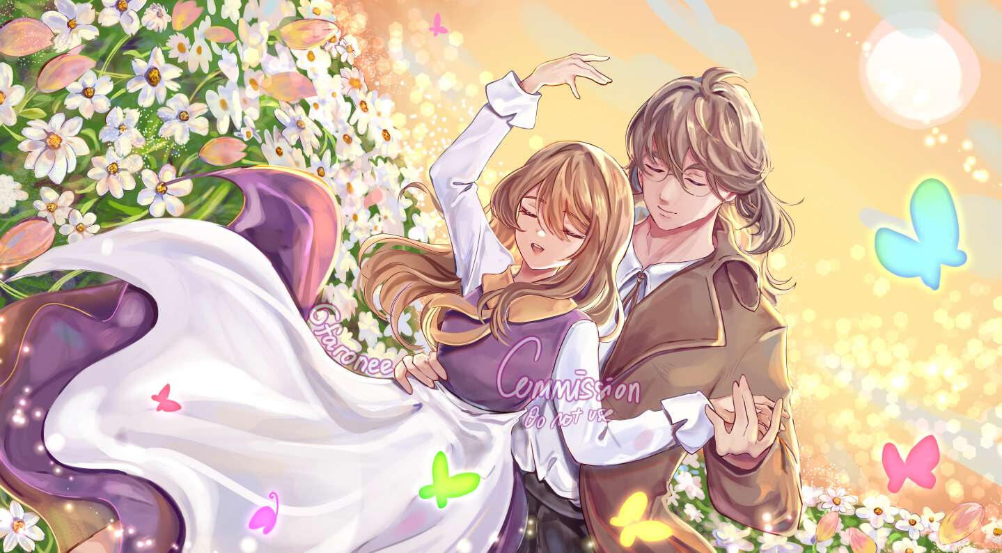 Ayy romantic couple